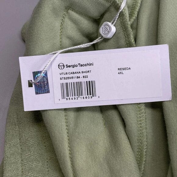 NEW SERGIO TACCHINI Men's Vitus Cabana Shorts Light Green Size 4XL - Picture 2 of 8